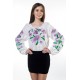 Boho Style Ukrainian Embroidered Folk Blouse "Glo" Mallows